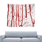 Flowing Red Blood Print Tapestry