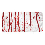 Flowing Red Blood Print Towel