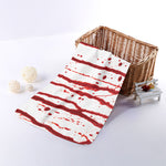 Flowing Red Blood Print Towel