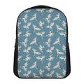 Flying Crane Bird Pattern Print Casual Backpack