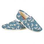 Flying Crane Bird Pattern Print Casual Shoes