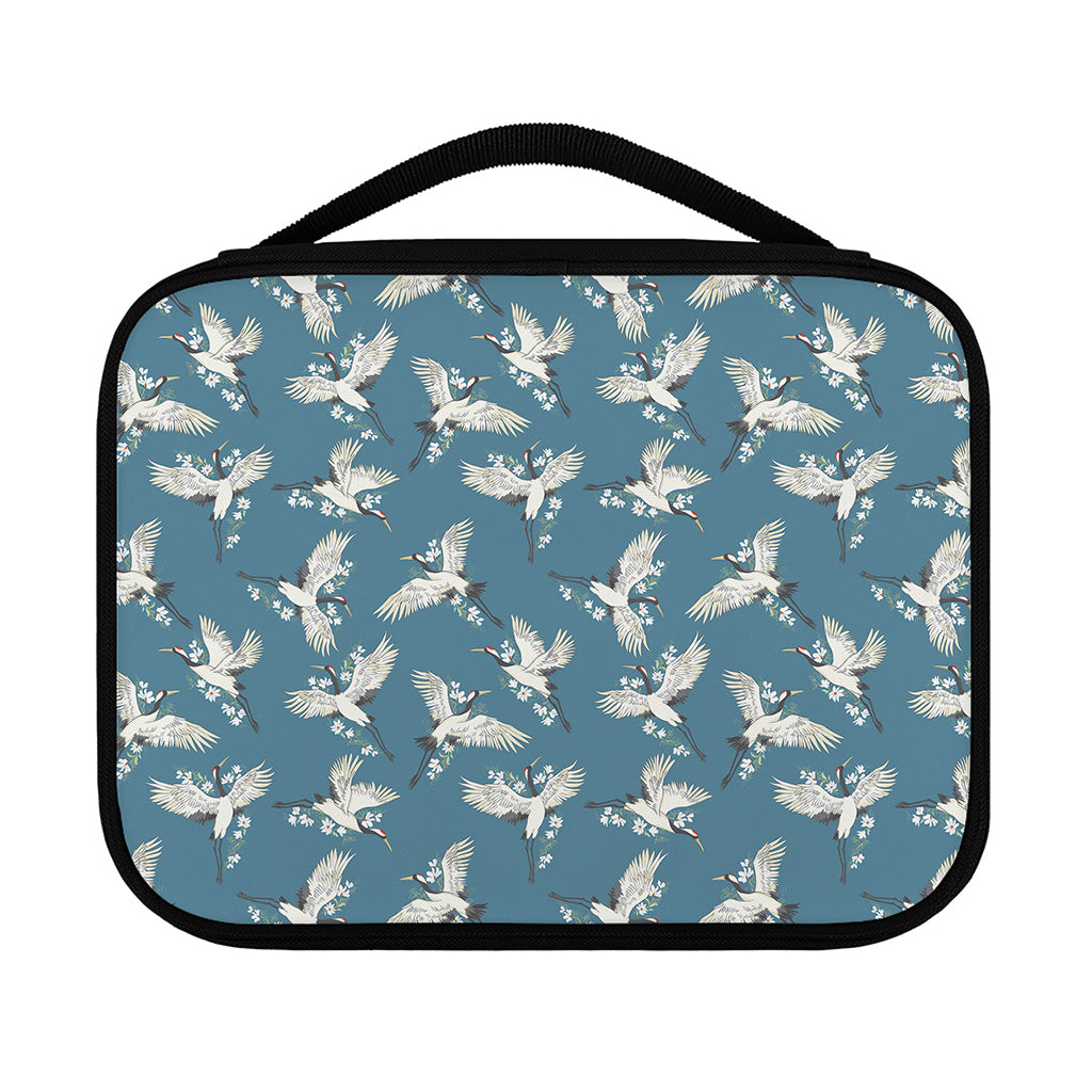 Flying Crane Bird Pattern Print Classic Bible Case