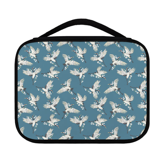 Flying Crane Bird Pattern Print Classic Bible Case