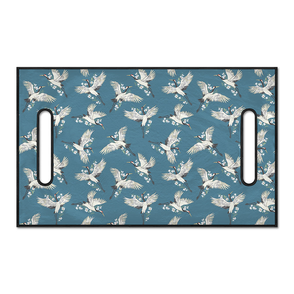 Flying Crane Bird Pattern Print Golf Cart Seat Cover