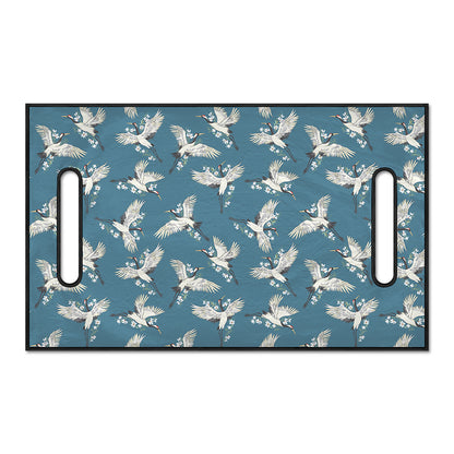Flying Crane Bird Pattern Print Golf Cart Seat Cover