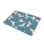 Flying Crane Bird Pattern Print Pet Cooling Mat Cover