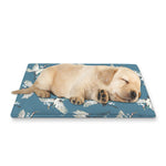Flying Crane Bird Pattern Print Pet Cooling Mat Cover