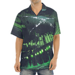 Flying Dutchman Ghost Pirate Ship Print Aloha Shirt