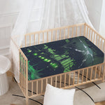 Flying Dutchman Ghost Pirate Ship Print Baby Crib Sheet