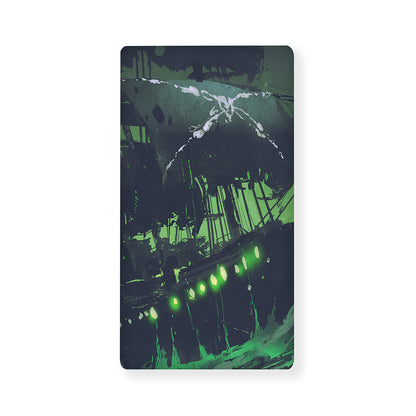 Flying Dutchman Ghost Pirate Ship Print Baby Crib Sheet