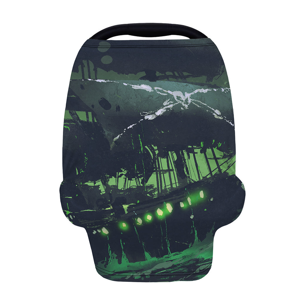 Flying Dutchman Ghost Pirate Ship Print Baby Seat Cover