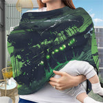 Flying Dutchman Ghost Pirate Ship Print Baby Seat Cover