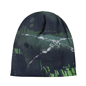 Flying Dutchman Ghost Pirate Ship Print Beanie