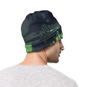 Flying Dutchman Ghost Pirate Ship Print Beanie