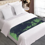 Flying Dutchman Ghost Pirate Ship Print Bed Runner