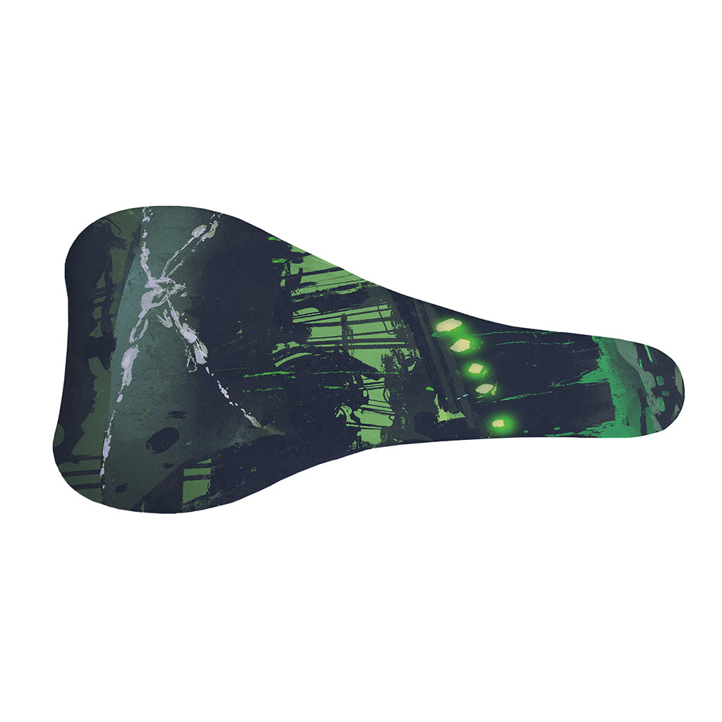 Flying Dutchman Ghost Pirate Ship Print Bicycle Seat Cover