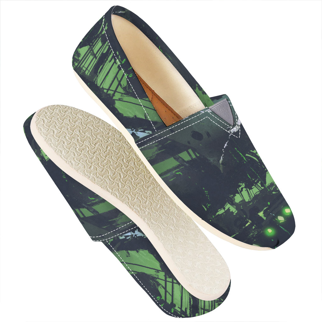 Flying Dutchman Ghost Pirate Ship Print Casual Shoes