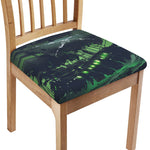 Flying Dutchman Ghost Pirate Ship Print Chair Cushion Cover