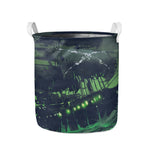 Flying Dutchman Ghost Pirate Ship Print Collapsible Laundry Basket