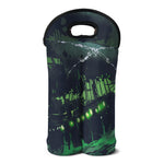 Flying Dutchman Ghost Pirate Ship Print Double Neoprene Wine Tote