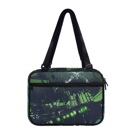 Flying Dutchman Ghost Pirate Ship Print Double Strap Bible Bag