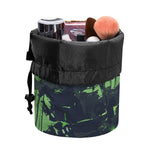 Flying Dutchman Ghost Pirate Ship Print Drawstring Makeup Bag