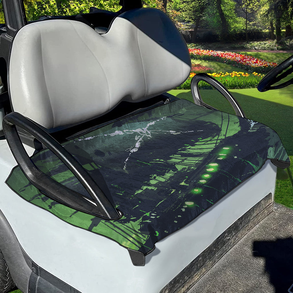Flying Dutchman Ghost Pirate Ship Print Golf Cart Seat Cover