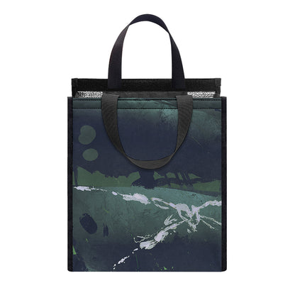 Flying Dutchman Ghost Pirate Ship Print Insulated Lunch Tote