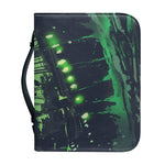 Flying Dutchman Ghost Pirate Ship Print Leather Bible Cover