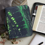 Flying Dutchman Ghost Pirate Ship Print Leather Bible Cover