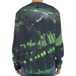 Flying Dutchman Ghost Pirate Ship Print Long Sleeve Baseball Jersey