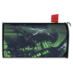 Flying Dutchman Ghost Pirate Ship Print Mailbox Cover