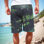 Flying Dutchman Ghost Pirate Ship Print Men's Cargo Shorts