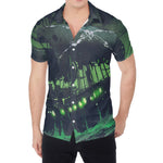 Flying Dutchman Ghost Pirate Ship Print Men's Shirt