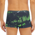 Flying Dutchman Ghost Pirate Ship Print Men's Short Boxer Briefs