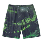 Flying Dutchman Ghost Pirate Ship Print Men's Swim Trunks