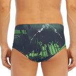 Flying Dutchman Ghost Pirate Ship Print Men's Triangle Swim Briefs