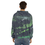 Flying Dutchman Ghost Pirate Ship Print Men's Velvet Pullover Hoodie