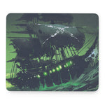 Flying Dutchman Ghost Pirate Ship Print Mouse Pad