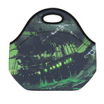 Flying Dutchman Ghost Pirate Ship Print Neoprene Lunch Bag