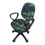 Flying Dutchman Ghost Pirate Ship Print Office Chair Cover