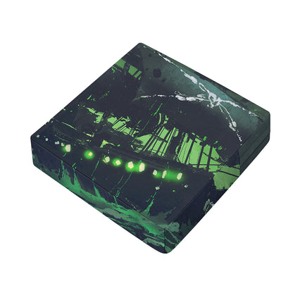 Flying Dutchman Ghost Pirate Ship Print Outdoor Seat Cushion Cover
