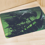 Flying Dutchman Ghost Pirate Ship Print Polyester Doormat