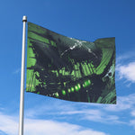 Flying Dutchman Ghost Pirate Ship Print Polyester Flag