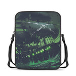 Flying Dutchman Ghost Pirate Ship Print Rectangular Crossbody Bag