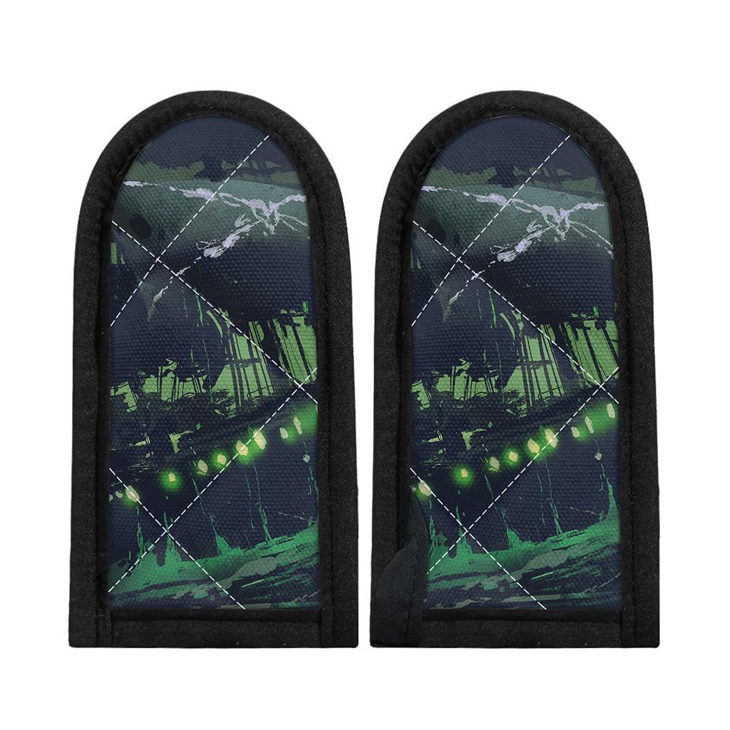 Flying Dutchman Ghost Pirate Ship Print Skillet Handle Cover