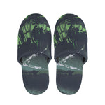 Flying Dutchman Ghost Pirate Ship Print Slippers