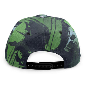 Flying Dutchman Ghost Pirate Ship Print Snapback Cap