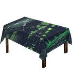 Flying Dutchman Ghost Pirate Ship Print Tablecloth