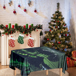 Flying Dutchman Ghost Pirate Ship Print Tablecloth